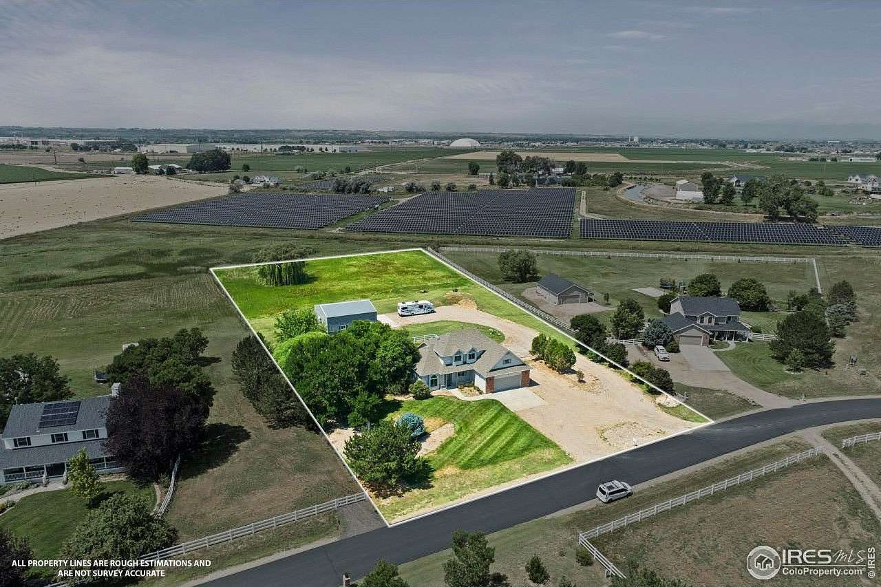 2.8 Acres of Land with Home for Sale in Windsor, Colorado