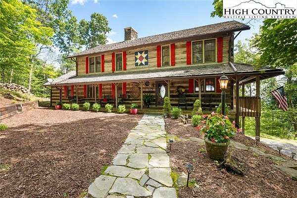 1.59 Acres of Residential Land with Home for Sale in Todd, North Carolina