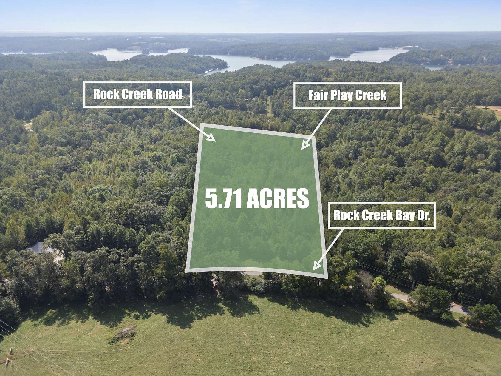 5.7 Acres of Residential Land for Sale in Fair Play, South Carolina