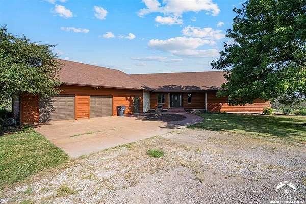 10.1 Acres of Land with Home for Sale in Ozawkie, Kansas