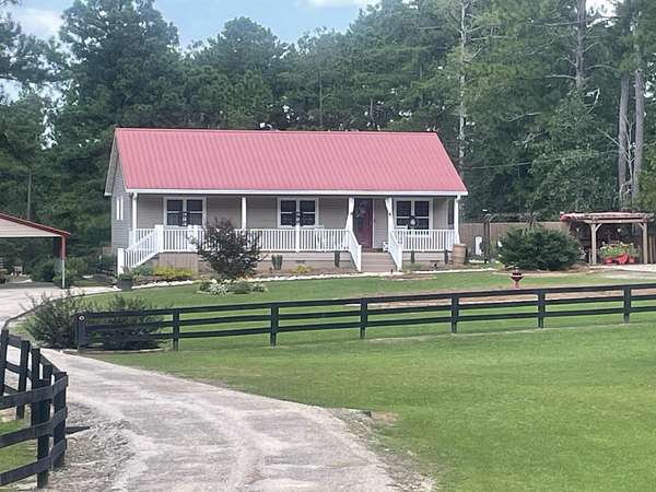5.12 Acres of Land with Home for Sale in Aiken, South Carolina