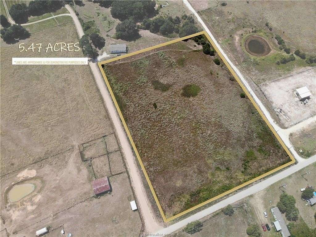 5.48 Acres of Residential Land for Sale in Caldwell, Texas