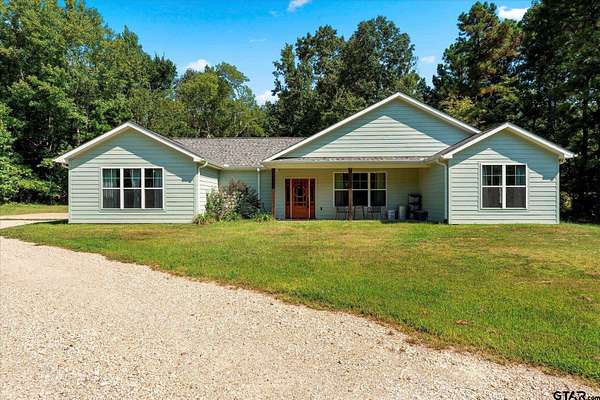 41 Acres of Recreational Land with Home for Sale in Pittsburg, Texas