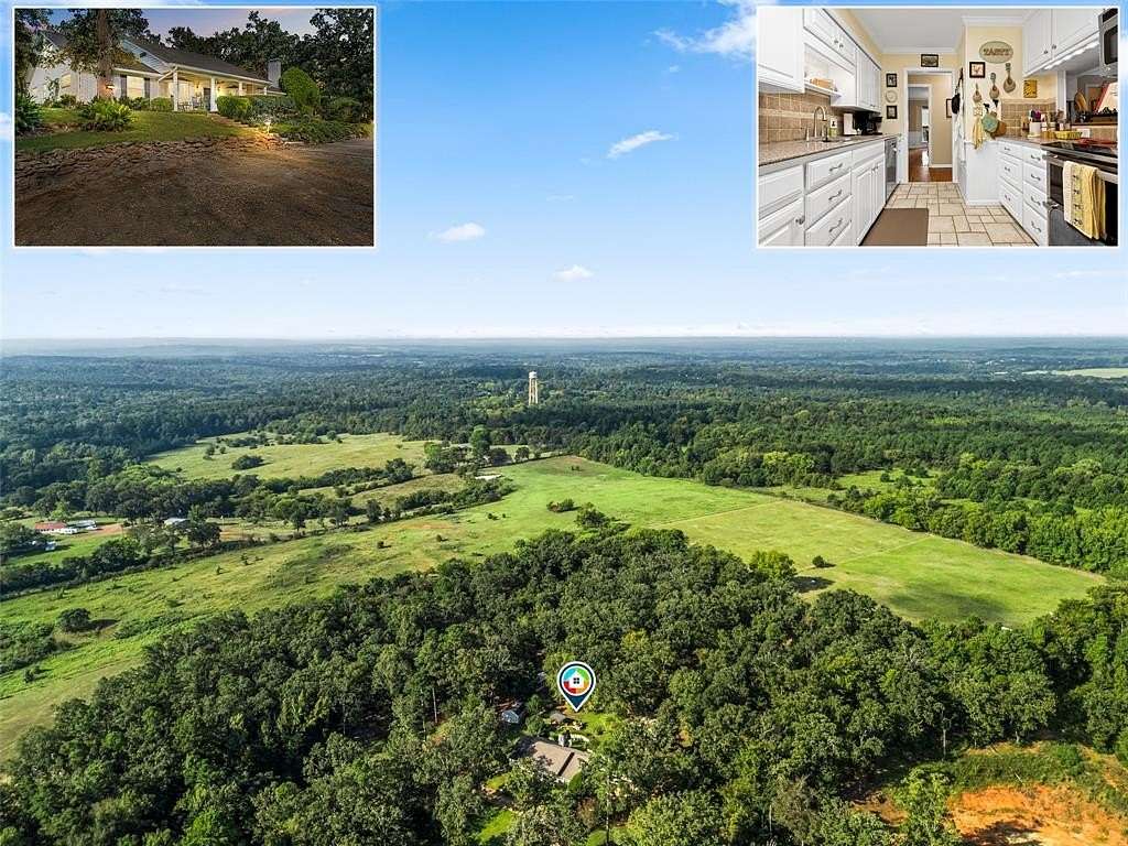 21.5 Acres of Agricultural Land with Home for Sale in Big Sandy, Texas