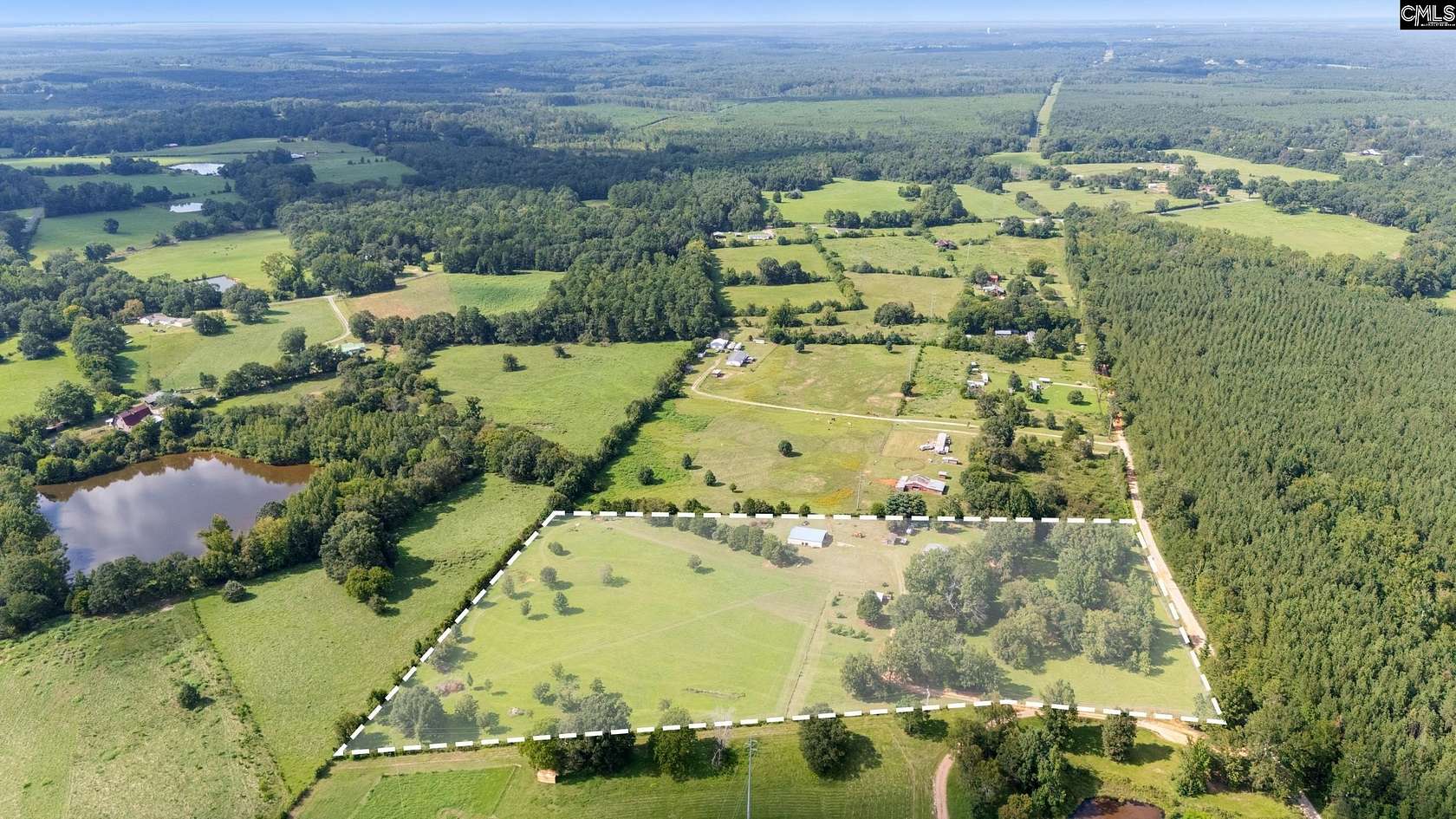 10.7 Acres of Land with Home for Sale in Greenwood, South Carolina