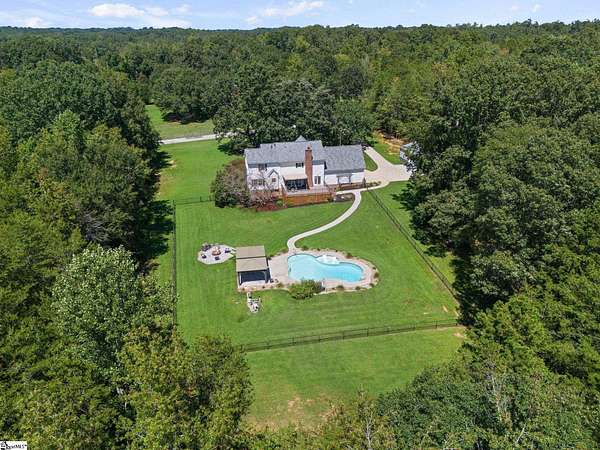 5 Acres of Residential Land with Home for Sale in Gray Court, South Carolina