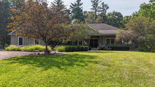 4.46 Acres of Residential Land with Home for Sale in Andrews, Indiana