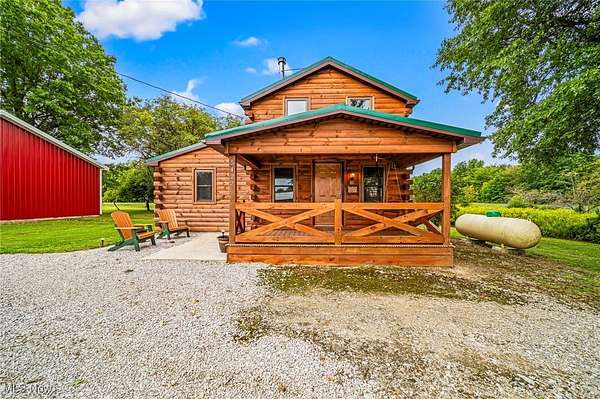 2 Acres of Residential Land with Home for Sale in Williamsfield, Ohio