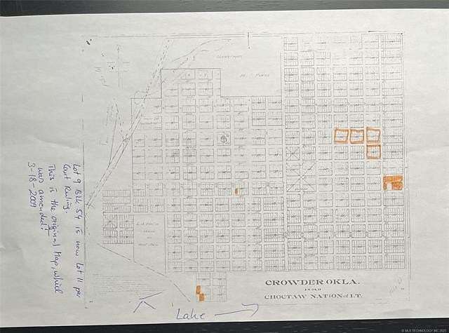 11.4 Acres of Recreational Land for Sale in Crowder, Oklahoma
