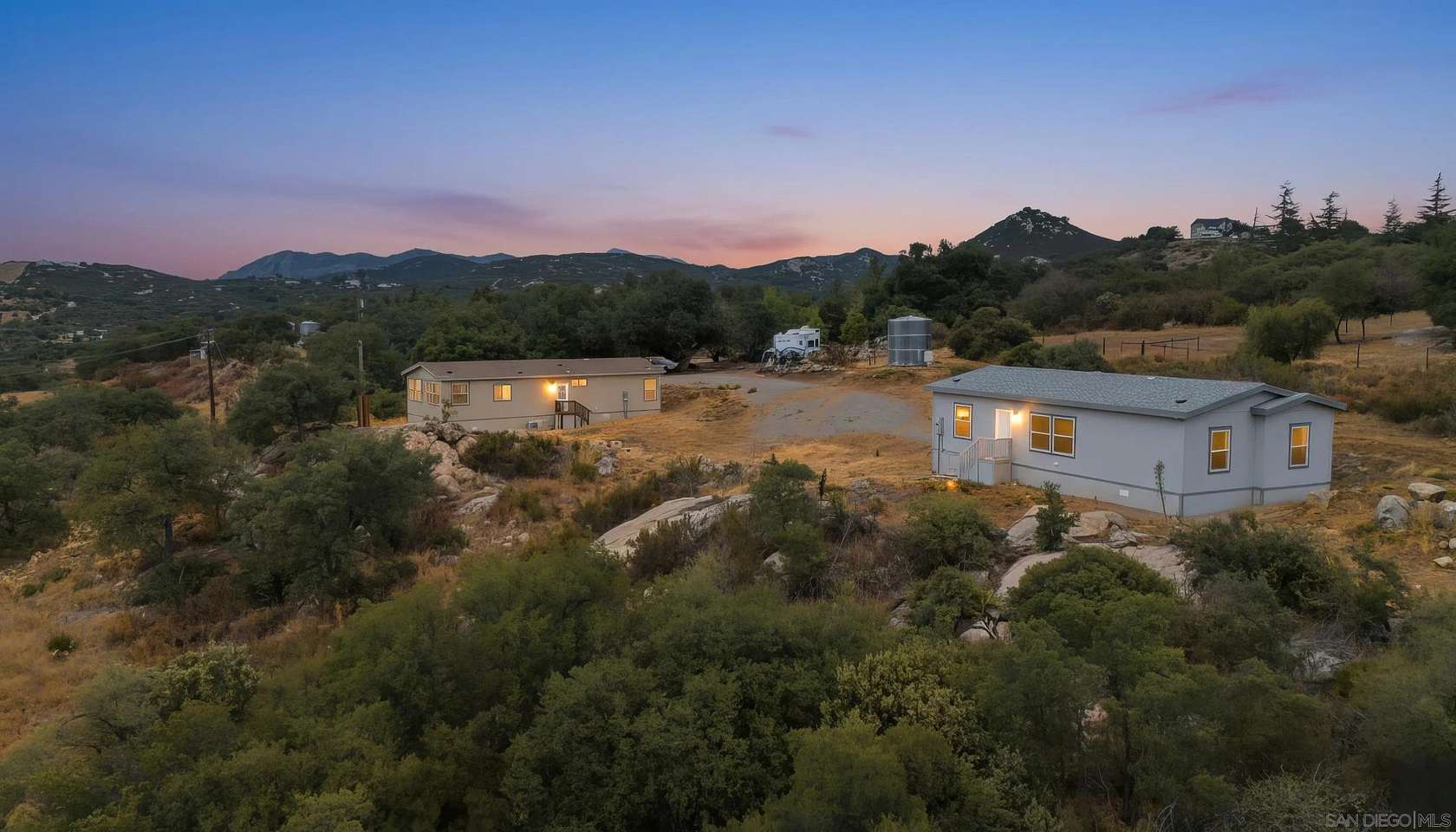 8.7 Acres of Residential Land with Home for Sale in Alpine, California