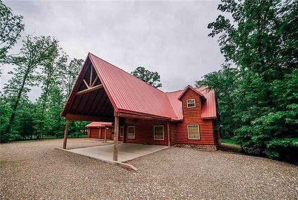 2.7 Acres of Residential Land with Home for Sale in Broken Bow, Oklahoma