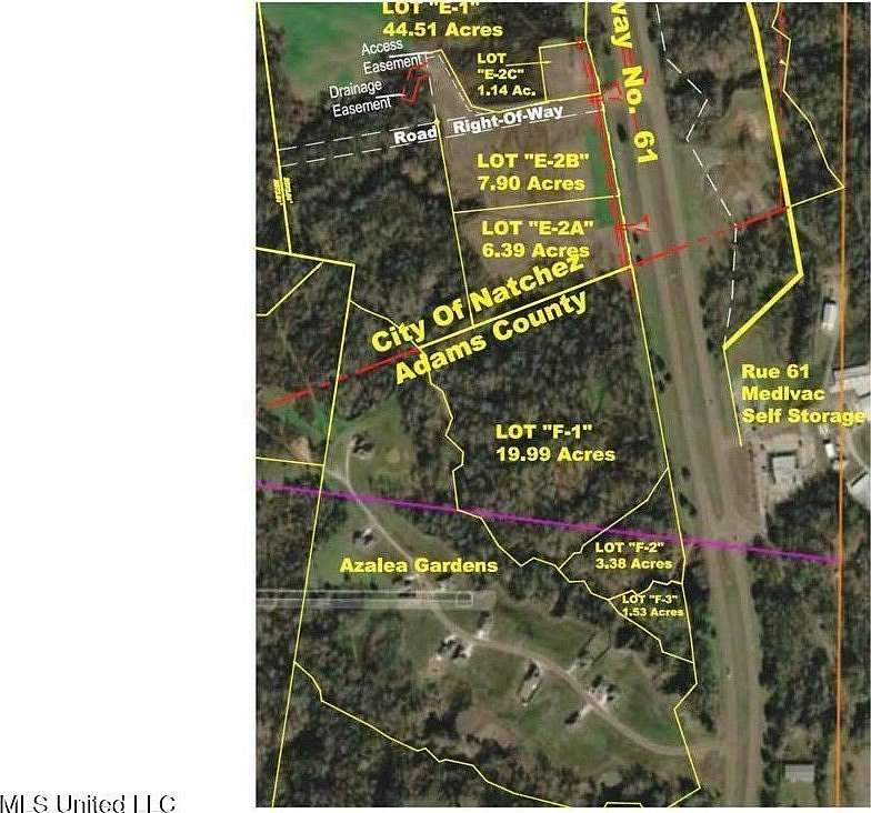 3.38 Acres of Land for Sale in Natchez, Mississippi