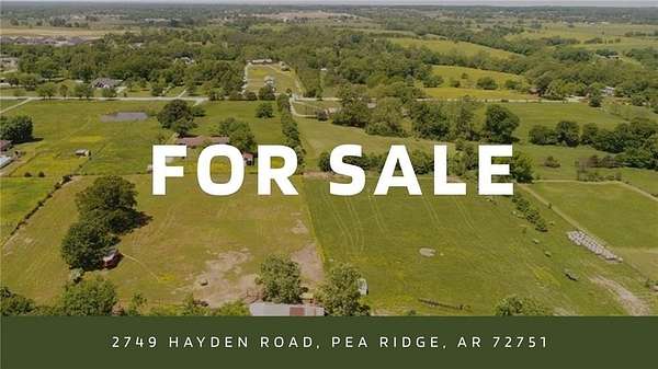 10 Acres of Residential Land for Sale in Pea Ridge, Arkansas