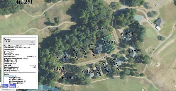 0.25 Acres of Residential Land for Sale in Natchez, Mississippi