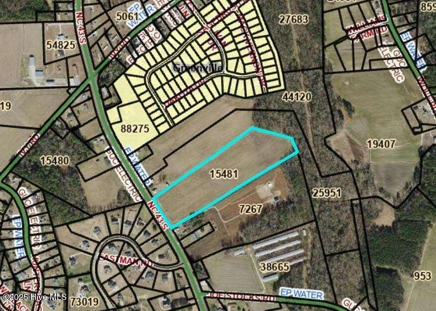 15.2 Acres of Land for Sale in Greenville, North Carolina