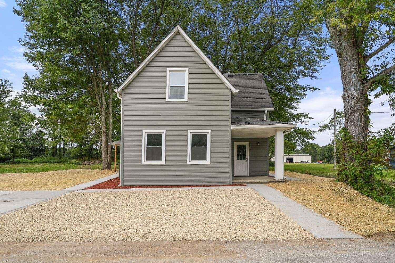 1.69 Acres of Residential Land with Home for Sale in Moores Hill, Indiana