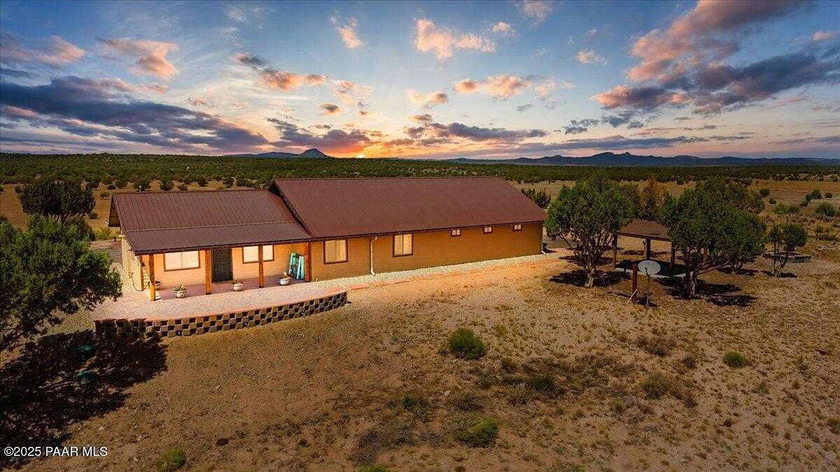 11.2 Acres of Land with Home for Sale in Ash Fork, Arizona