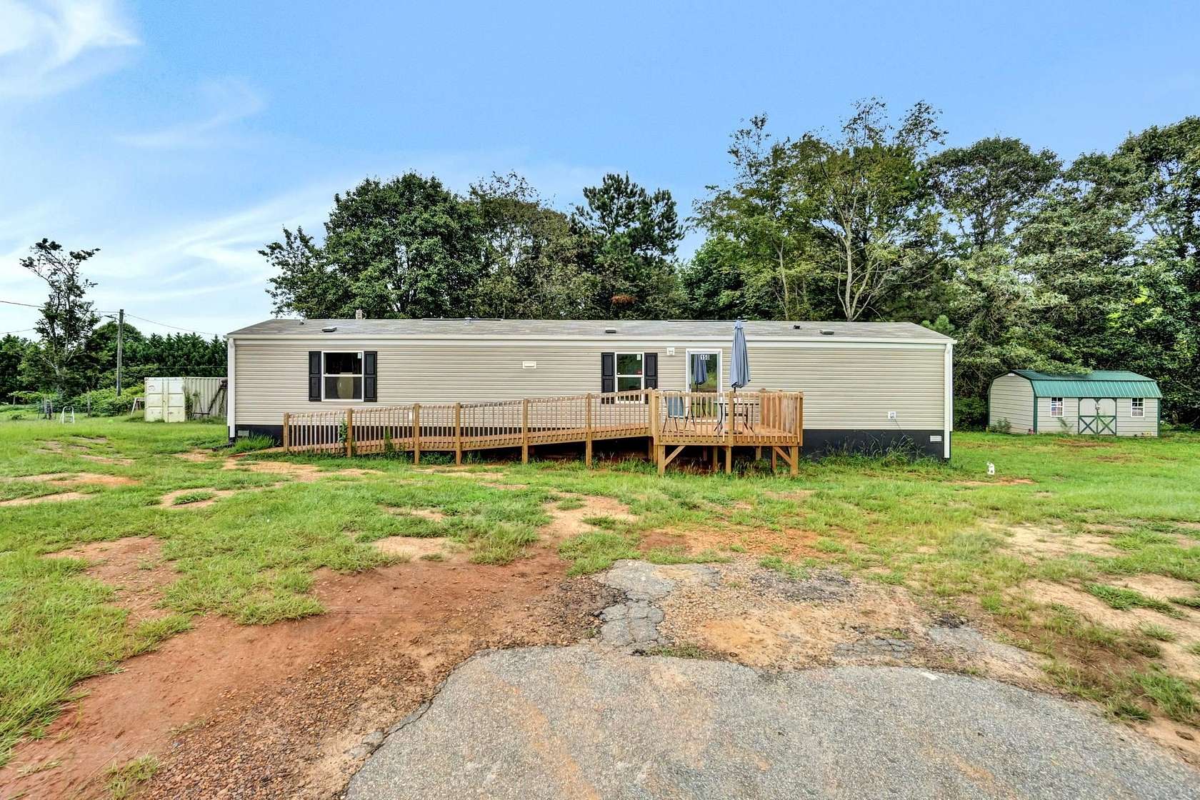 2 Acres of Residential Land with Home for Sale in Inman, South Carolina