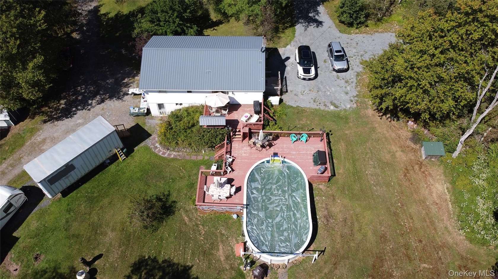 17.7 Acres of Land with Home for Sale in Livingston Manor, New York