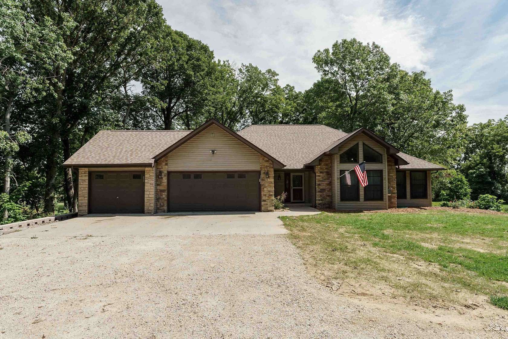 9.4 Acres of Residential Land with Home for Sale in Fort Atkinson, Wisconsin