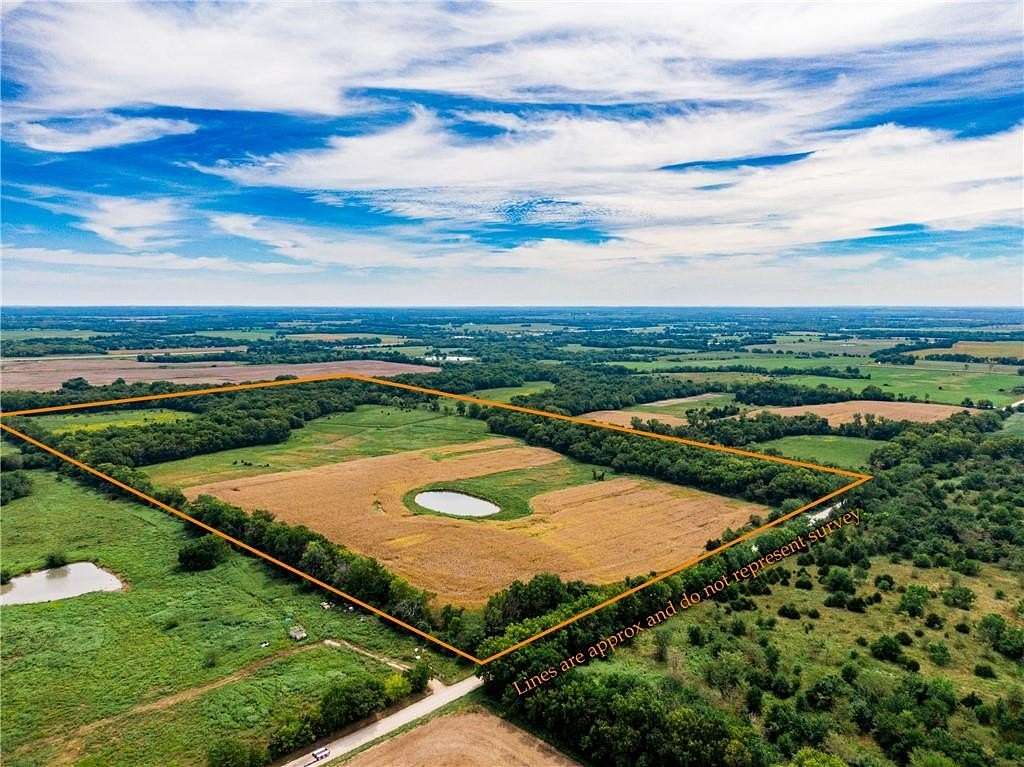 80 Acres of Recreational Land & Farm for Sale in Prescott, Kansas