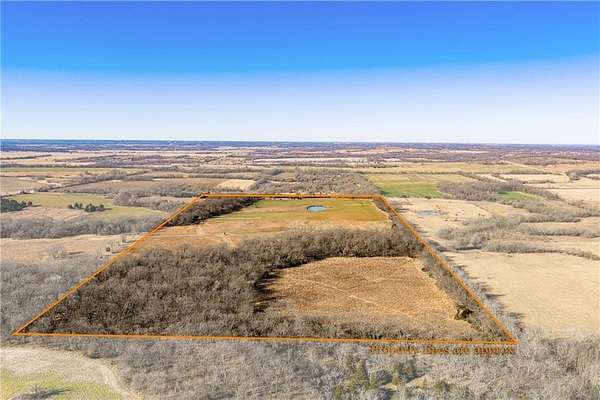 80 Acres of Recreational Land & Farm for Sale in Prescott, Kansas