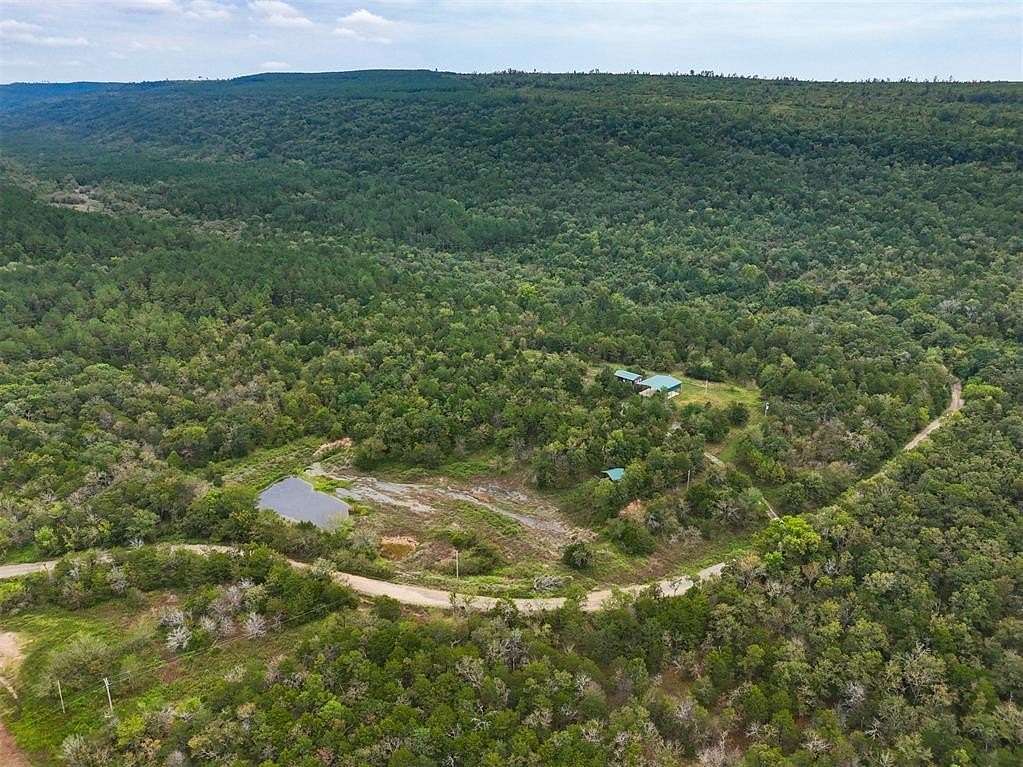 47.8 Acres of Land with Home for Sale in Snow, Oklahoma