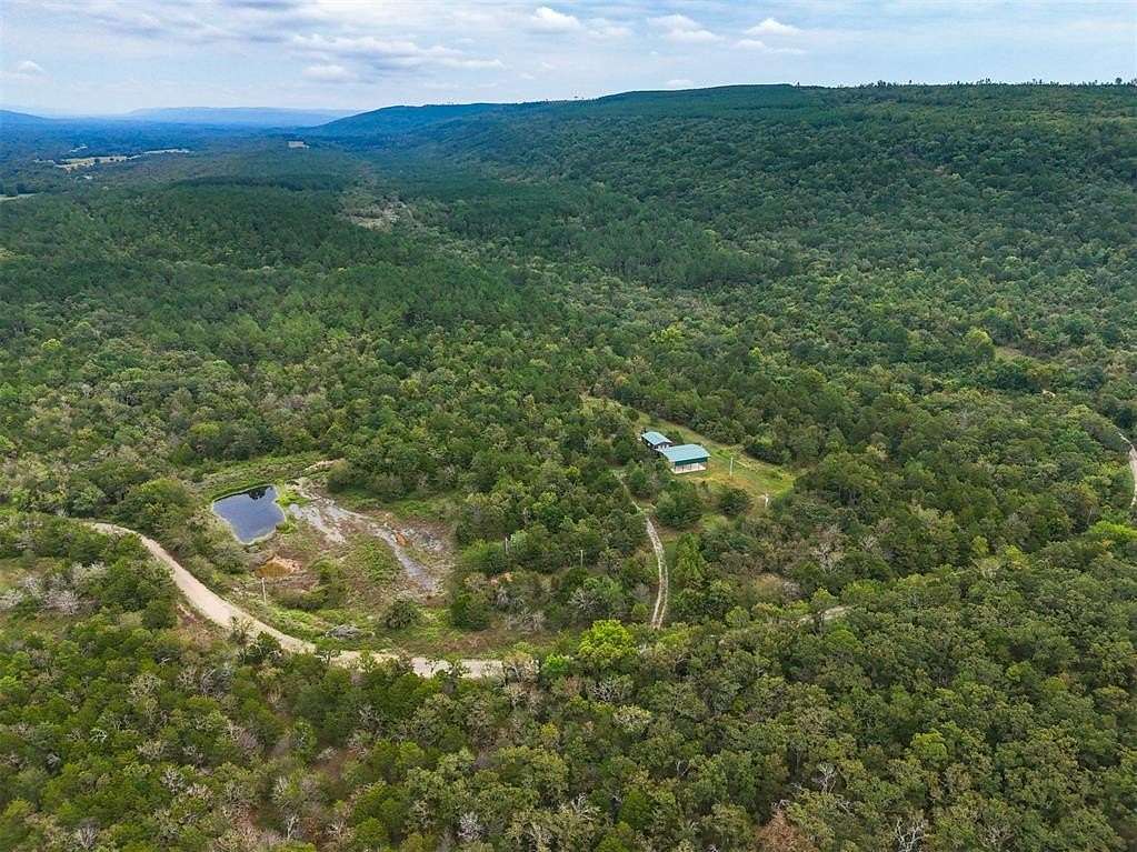 47.8 Acres of Land with Home for Sale in Snow, Oklahoma