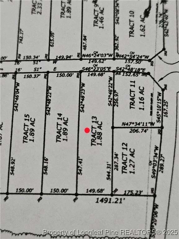 1.88 Acres of Residential Land for Sale in Red Springs, North Carolina