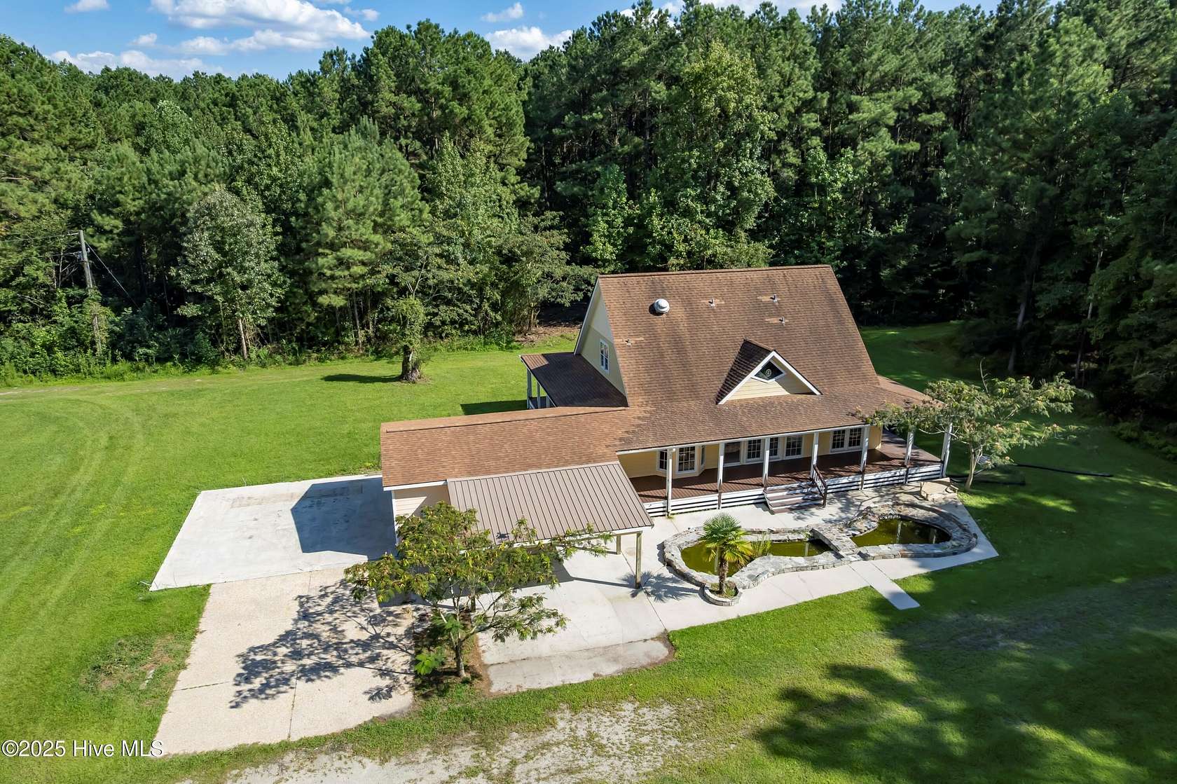 8 Acres of Residential Land with Home for Sale in Merritt, North Carolina