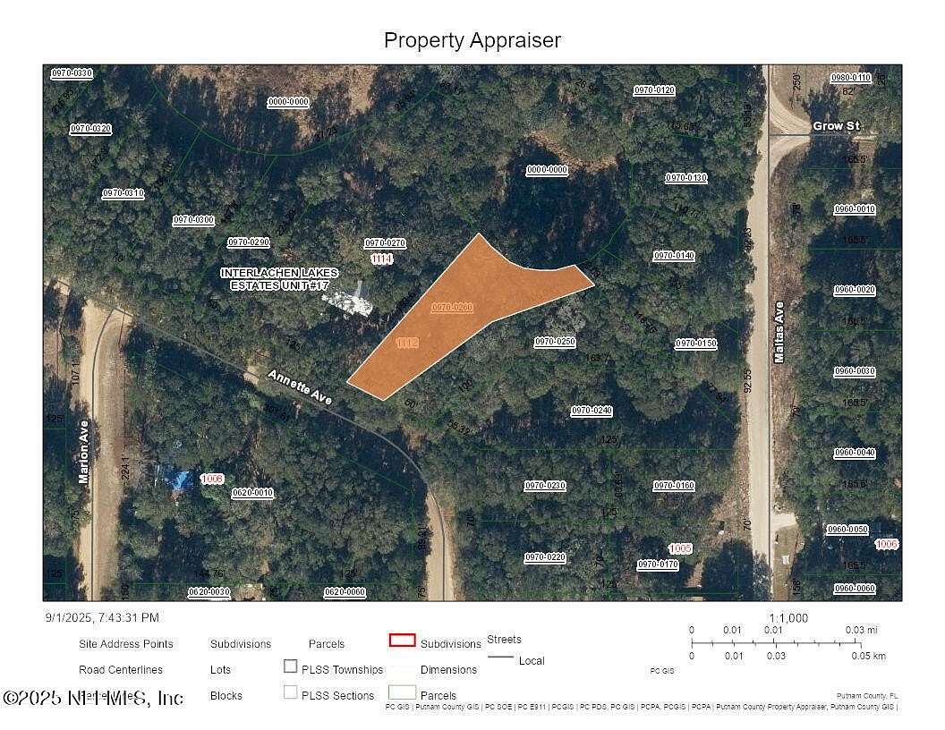 0.35 Acres of Land for Sale in Interlachen, Florida