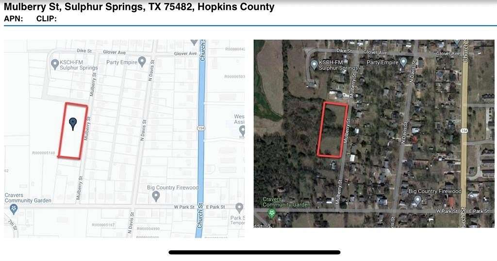 2 Acres of Land for Sale in Sulphur Springs, Texas