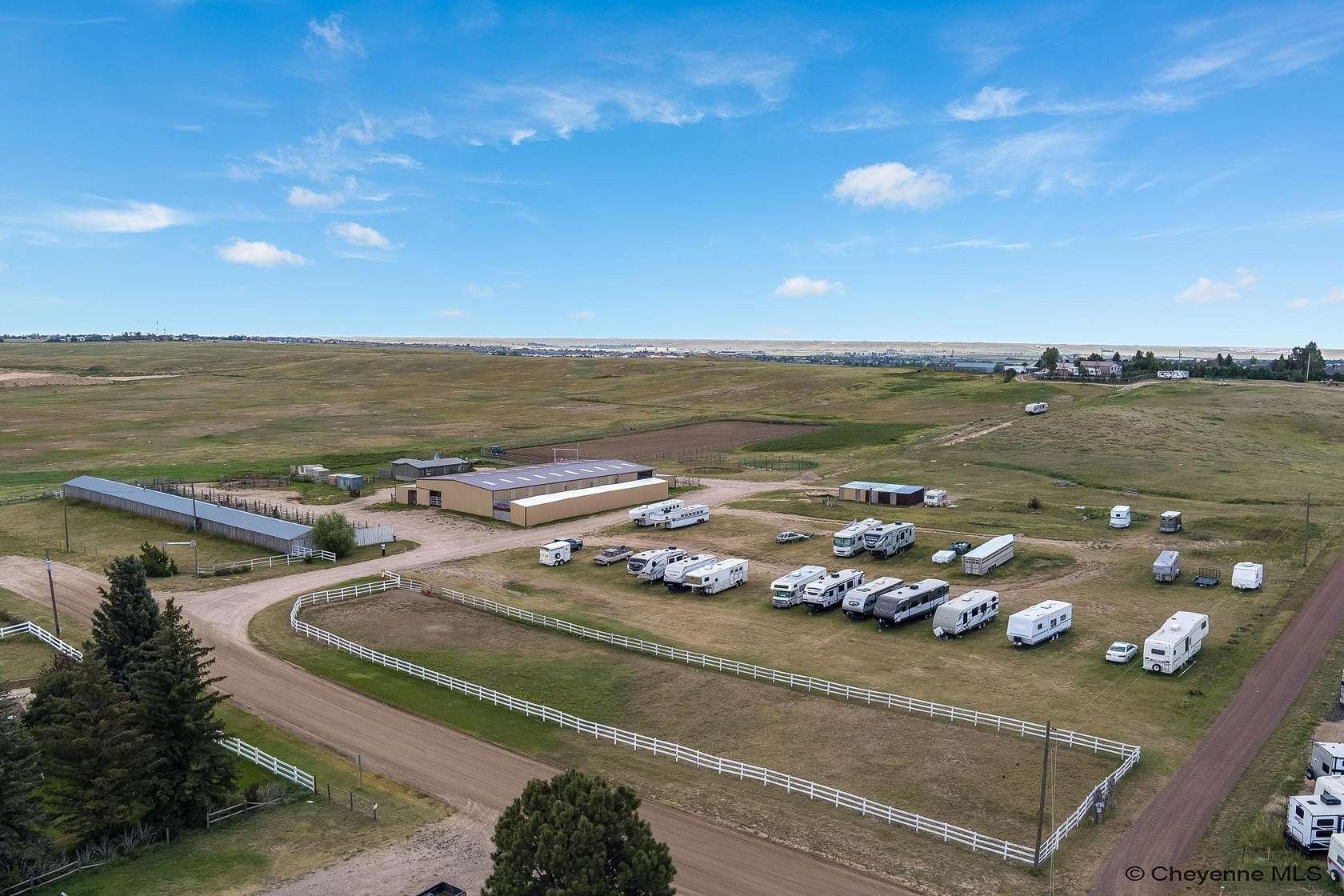 9.56 Acres of Improved Land for Sale in Cheyenne, Wyoming
