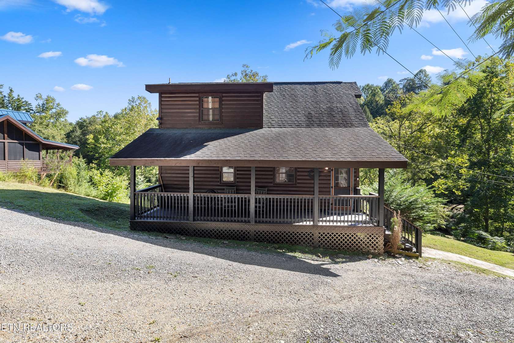 2.87 Acres of Residential Land with Home for Sale in Sevierville, Tennessee