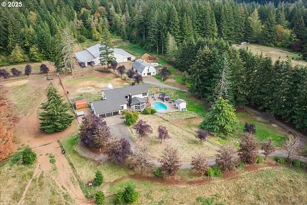 20 Acres of Agricultural Land with Home for Sale in Estacada, Oregon