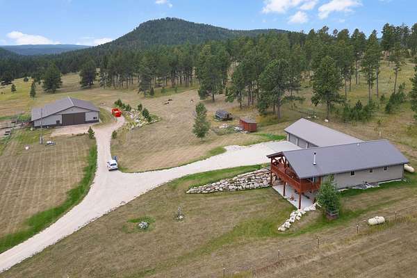 20.7 Acres of Land with Home for Sale in Custer, South Dakota