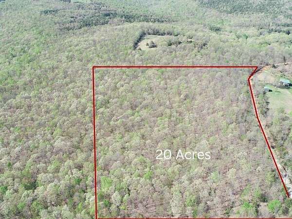20 Acres of Recreational Land & Farm for Sale in Ponca, Arkansas