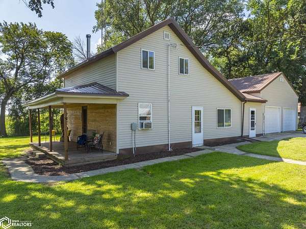 3.4 Acres of Residential Land with Home for Sale in Rockford, Iowa