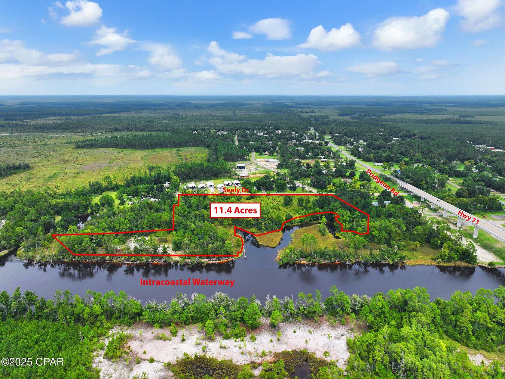 11.4 Acres of Land for Sale in Wewahitchka, Florida