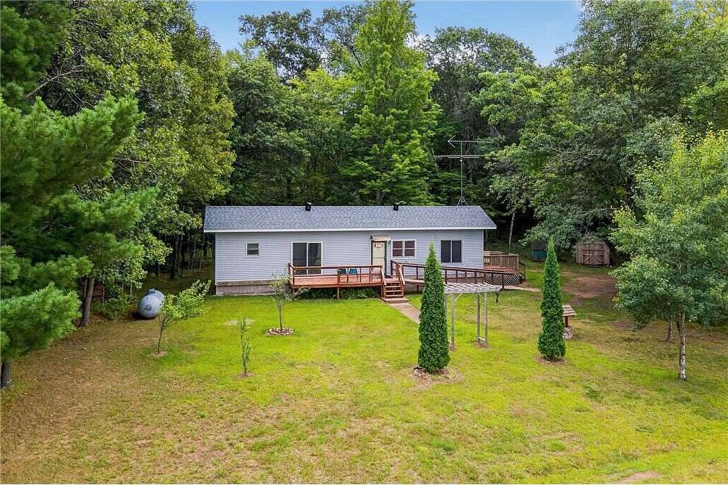 5 Acres of Residential Land with Home for Sale in Jackson Town, Wisconsin