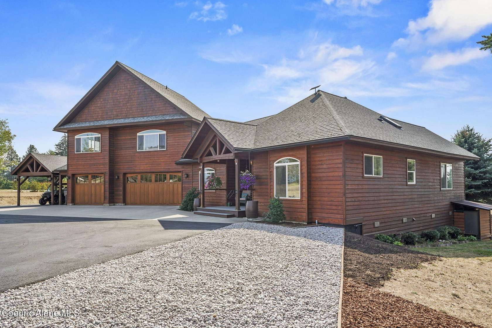 3.36 Acres of Residential Land with Home for Sale in Laclede, Idaho