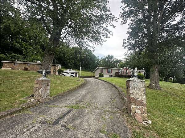 10 Acres of Residential Land with Home for Sale in Dunbar Township, Pennsylvania