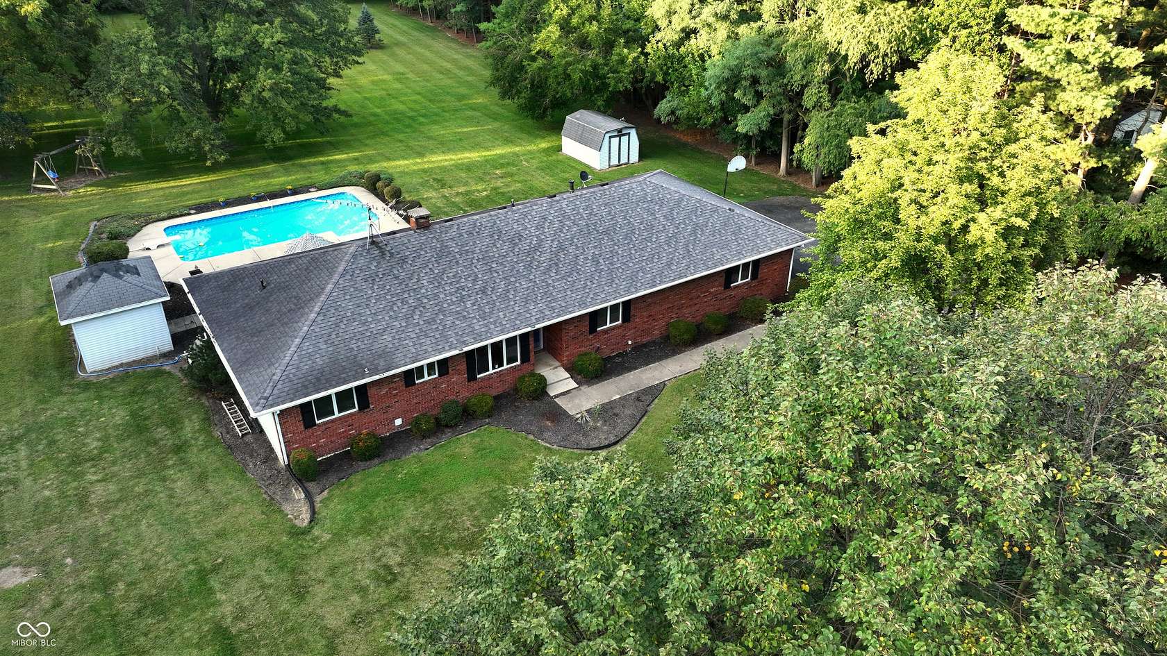 2 Acres of Residential Land with Home for Sale in West Lafayette, Indiana