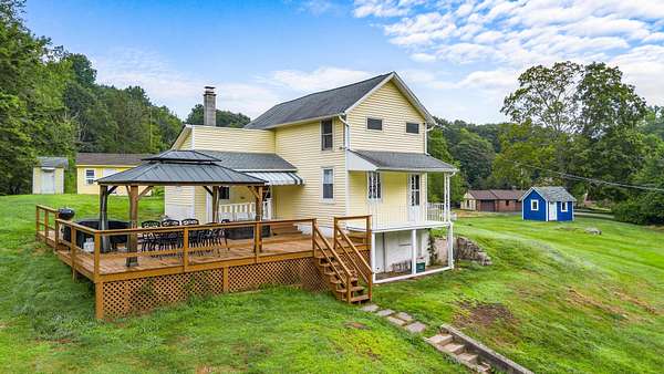 11 Acres of Land with Home for Sale in Harveys Lake, Pennsylvania