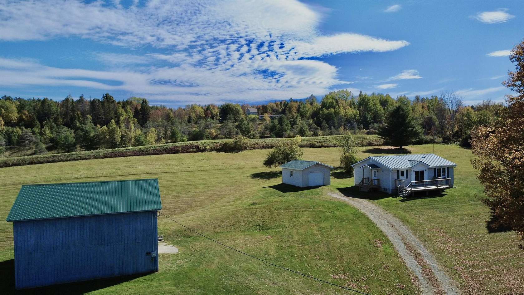 12.4 Acres of Recreational Land with Home for Sale in Coventry, Vermont