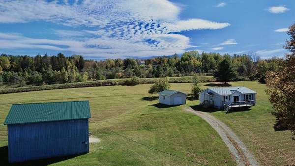 12.4 Acres of Recreational Land with Home for Sale in Coventry, Vermont
