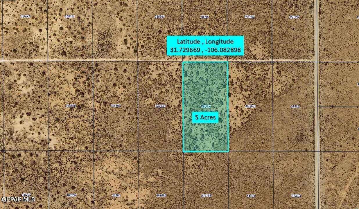 5 Acres of Land for Sale in El Paso, Texas