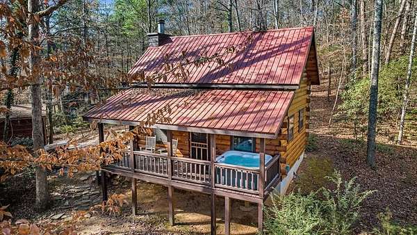 1.59 Acres of Residential Land with Home for Sale in Blue Ridge, Georgia