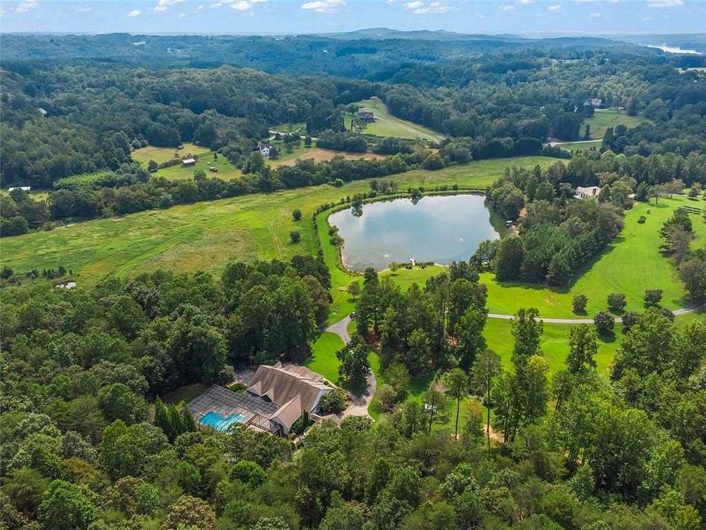 53 Acres of Land with Home for Sale in Murrayville, Georgia