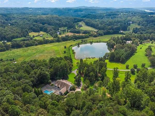 53 Acres of Land with Home for Sale in Murrayville, Georgia